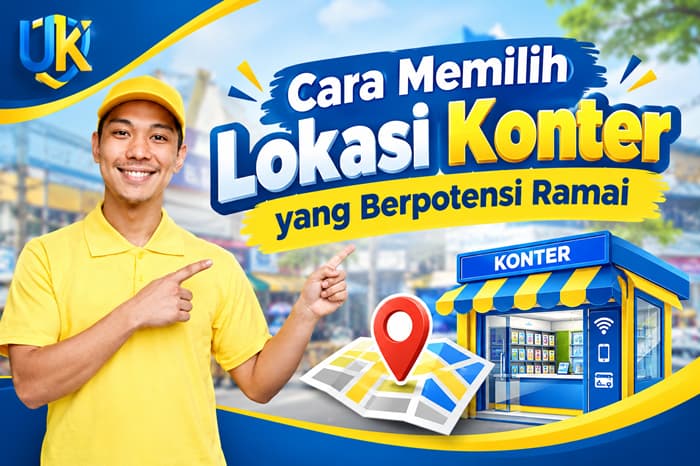 Cara Memilih Lokasi Konter yang Berpotensi Ramai