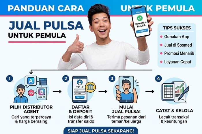 Panduan Lengkap Cara Jual Pulsa untuk Pemula